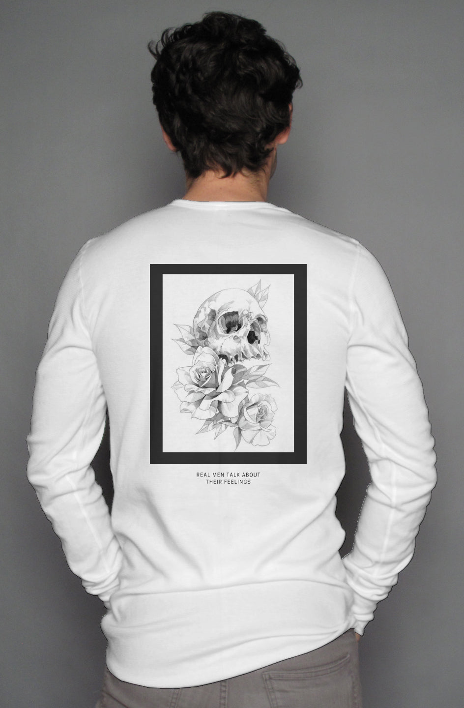 Real Men, long sleeve henley