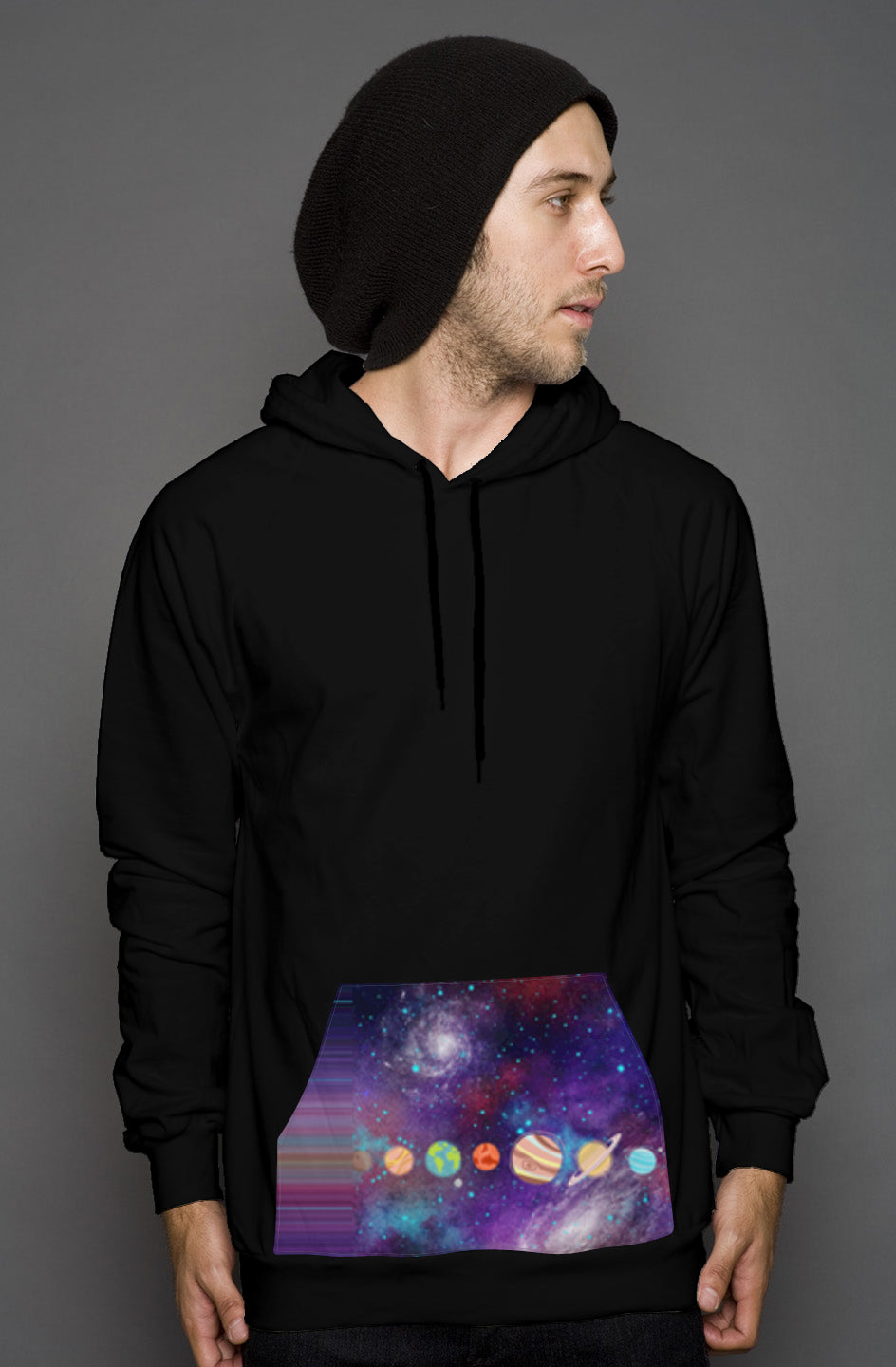 Above the BS, pullover hoody