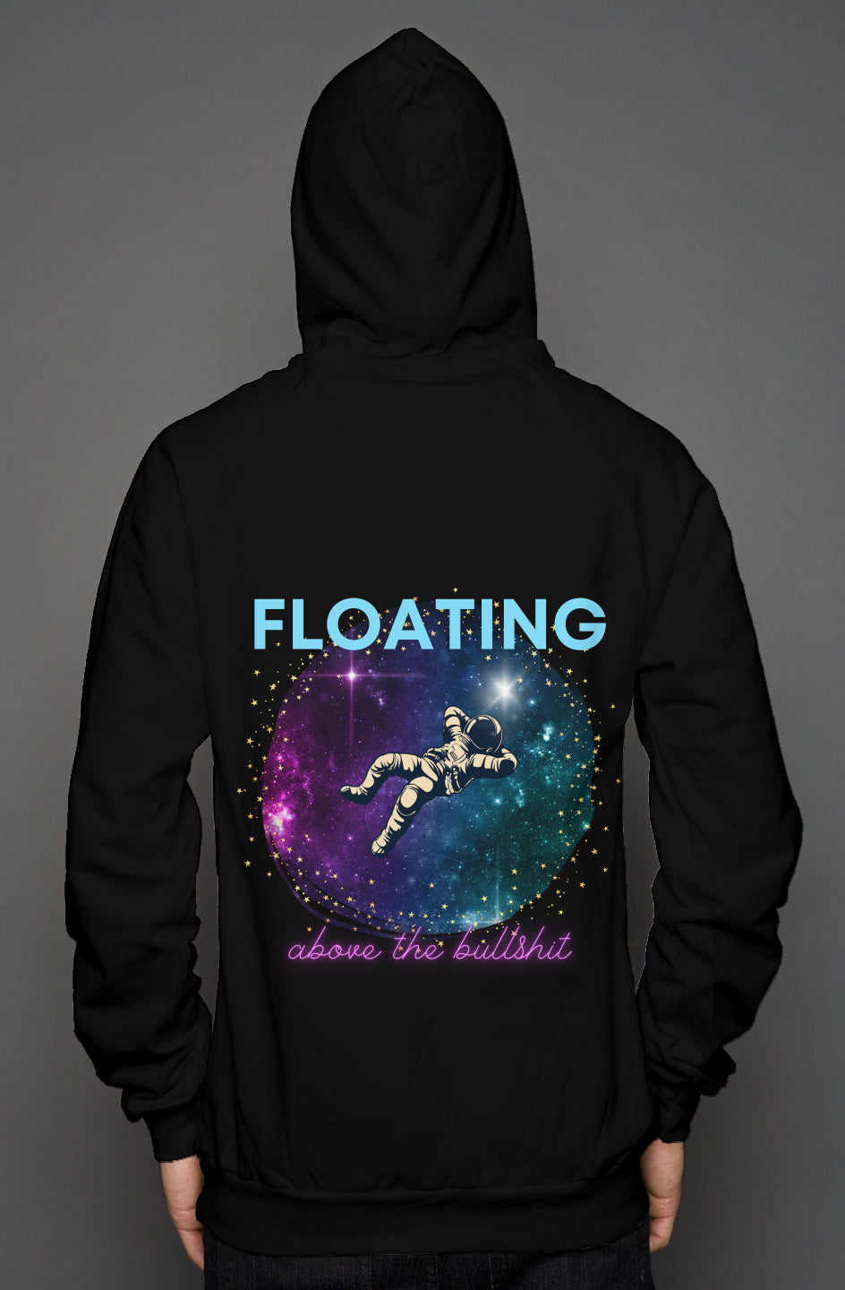 Above the BS, pullover hoody
