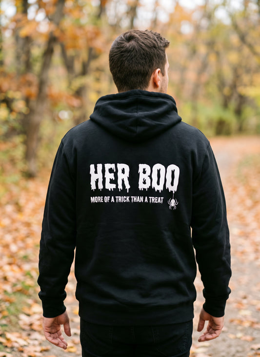 Her Boo pullover hoody