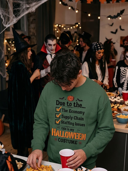 “This Is My Halloween Costume” Crewneck