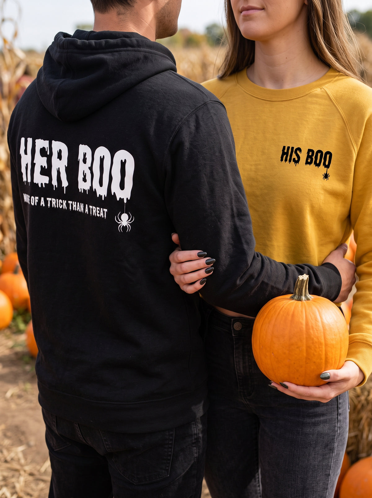 Her Boo pullover hoody