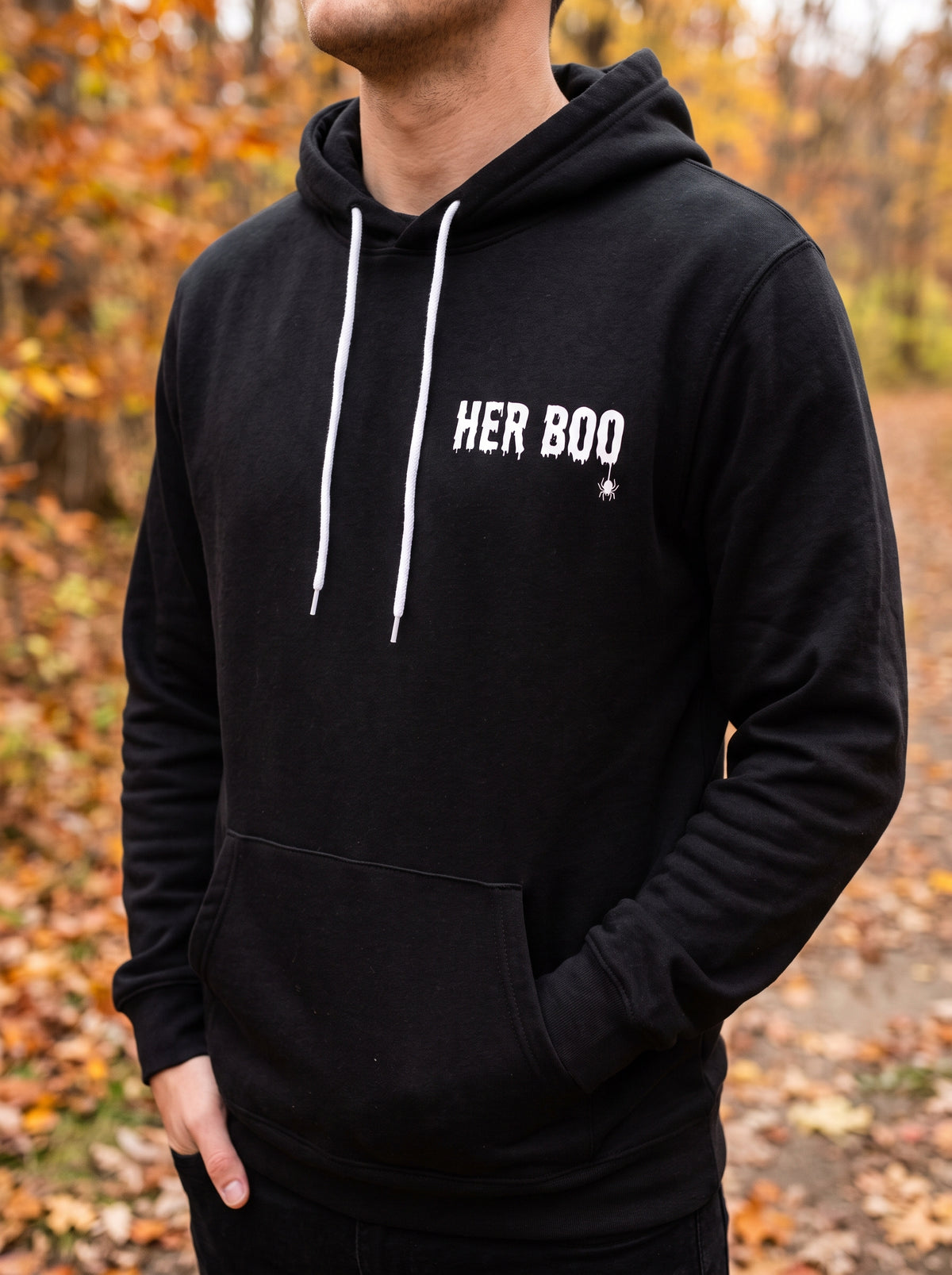 Her Boo pullover hoody