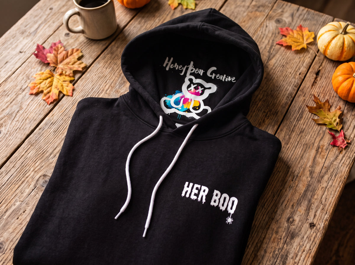 Her Boo pullover hoody
